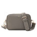 Bilde av LEATHER BOX BAG  1129 -DARK TAUPE