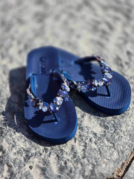 Bilde av SANDALER FLIP FLOPS MED STEINER