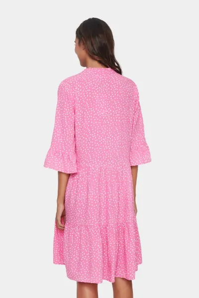 Bilde av EDASZ DRESS 3/4 LANG ARM- ROSA 