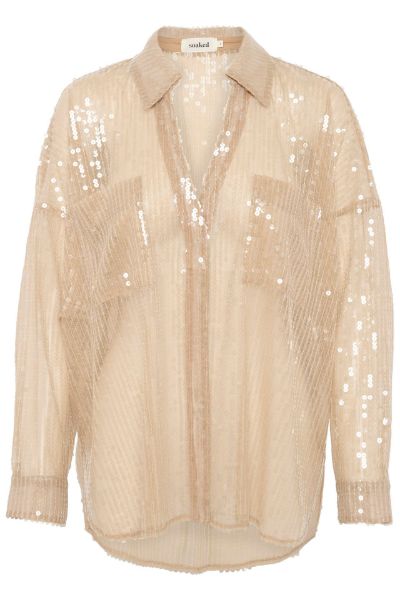 Bilde av SLCHARLEE BLUSE - SAND 