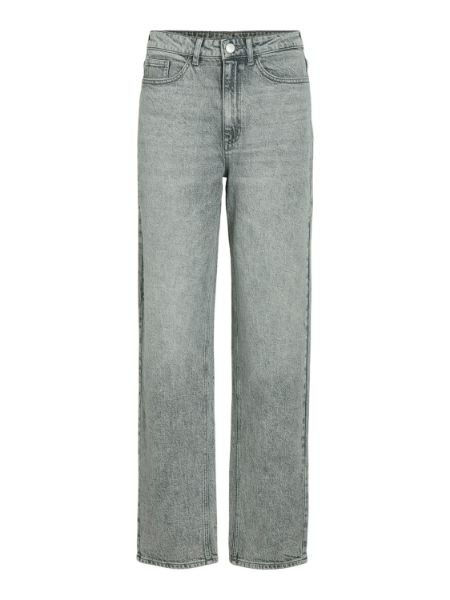 Bilde av VIKELLY  JAF HW STRAIGHT JEANS L 30- GRÅ