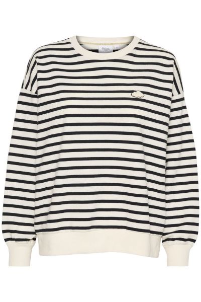 Bilde av GILASZ SWEATSHIRT - OFFWHITE / STRIPER