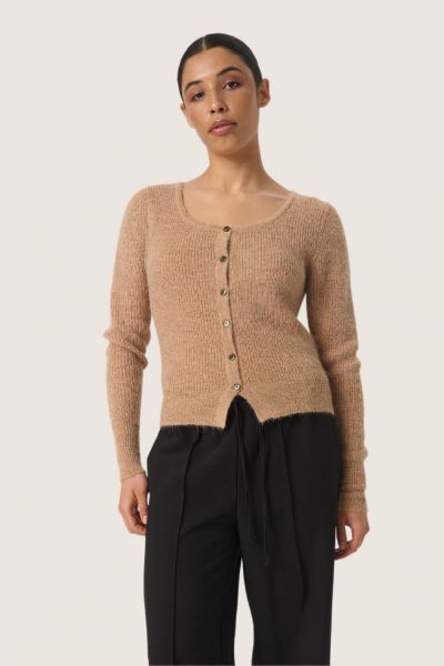 Bilde av SLTUESDAY PETIT CARDIGAN- BEIGE