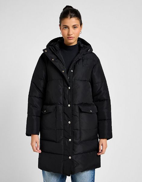 Bilde av LONG PUFFER JACKET UNIONALL - SORT