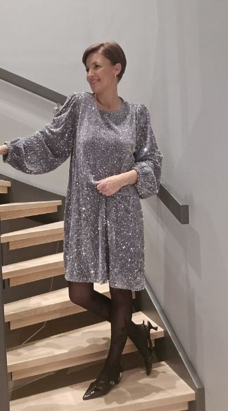 Bilde av LUNA SEQUINS DRESS 242-13300-5005