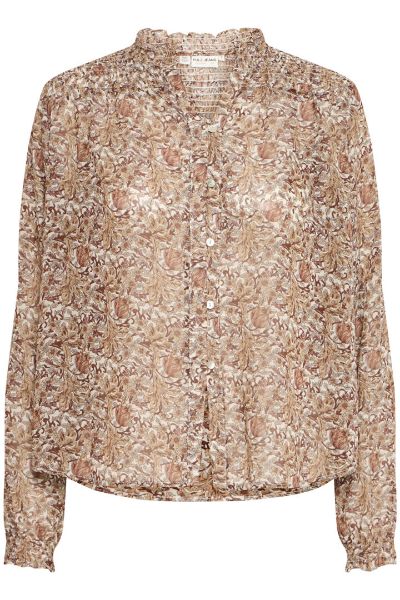 Bilde av PXSAGA BLUSE - BRUN