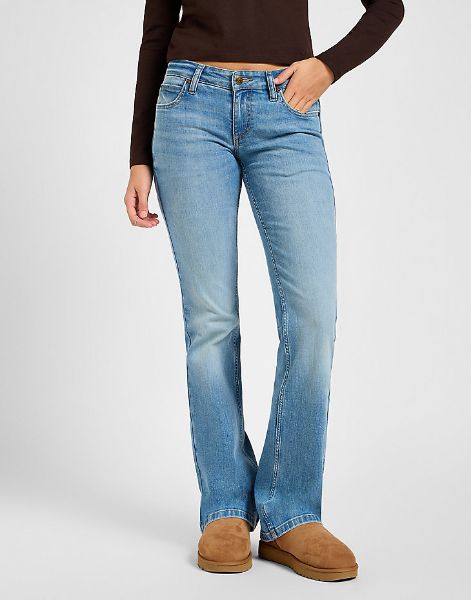 Bilde av JESSICA LOW RISE BOOTCUT JEANS - L 33