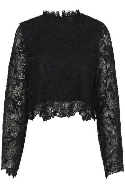 Bilde av HARLOWSZ BLOUSE - SORT