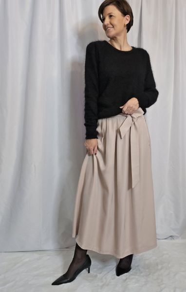 Bilde av MABELL,MID+PLEATED SKIRT  55555