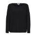 Bilde av SBBASIL KNIT BLOUSE- SORT